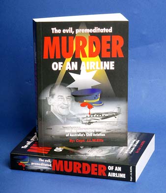 (image for) BOOK: "MURDER OF AN AIRLINE by Capt. J.L.W. Ellis"